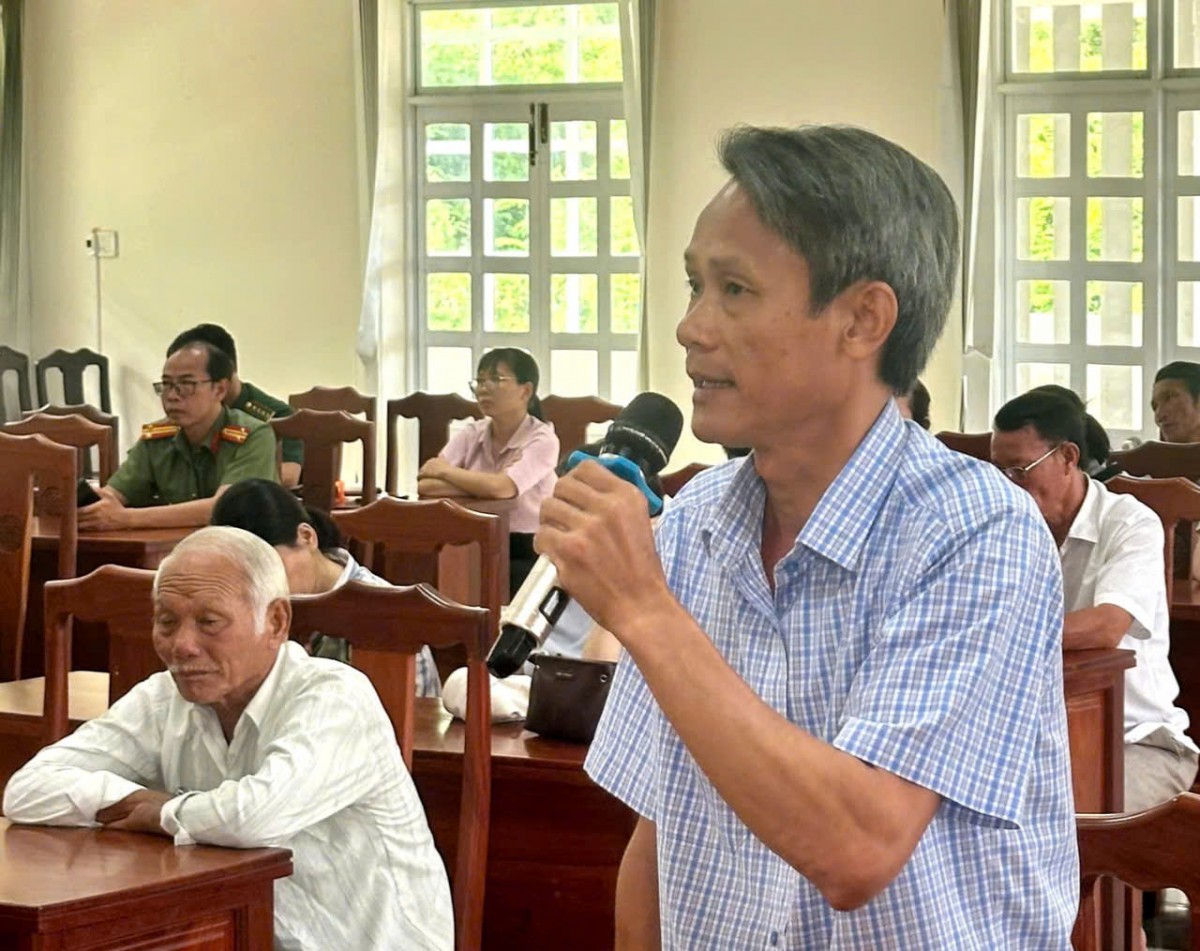 Đắk Lắk:Tổ đại biểu số 5 HĐND tỉnh tiếp xúc cử tri phường Xuân Đài trước Kỳ họp thứ Hai