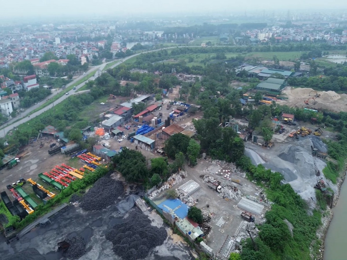 Nghịch lý xanh bên dòng sông Đuống