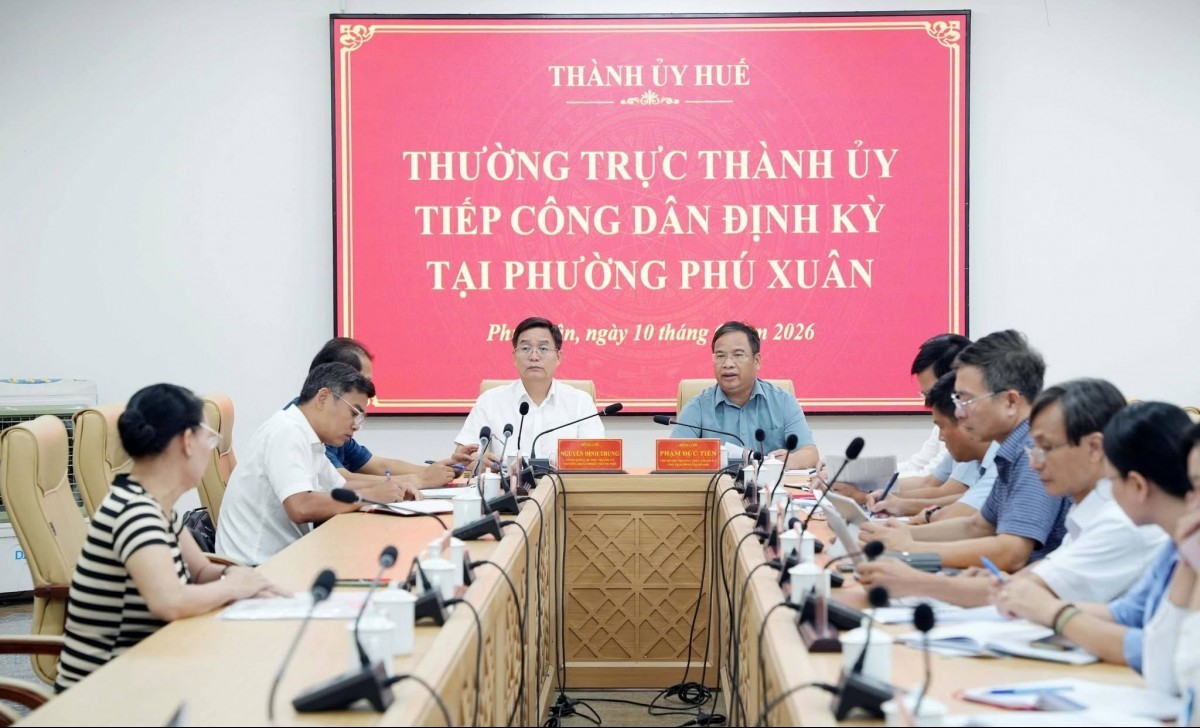 Tp. Huế: Đặt quyền lợi hợp pháp của người dân lên hàng đầu để giải quyết kiến nghị