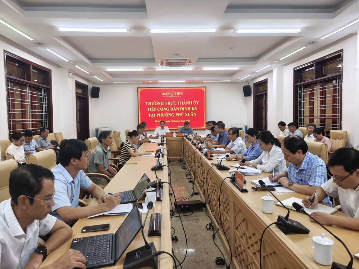 Thường trực Thành uỷ Huế