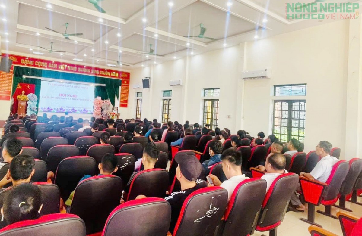 Nghệ An: Hơn 100 hộ kinh doanh ăn uống được tập huấn kiến thức về an toàn thực phẩm