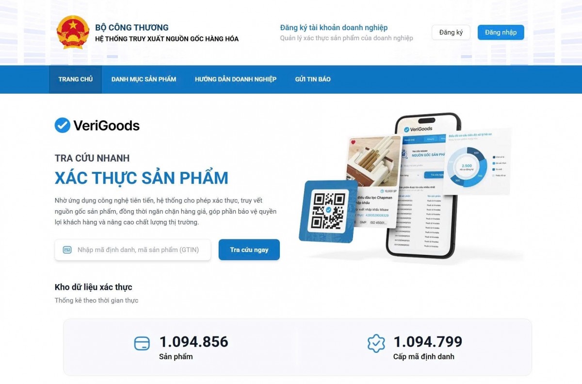 Bộ Công Thương triển khai quy định mới về truy xuất nguồn gốc hàng hóa