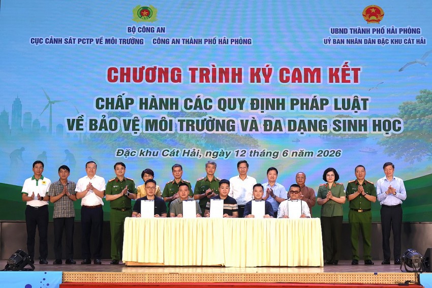 Hải Phòng phát động bảo vệ môi trường và đa dạng sinh học