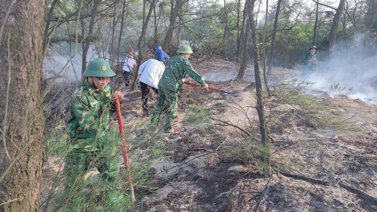 Hiện trường vụ cháy