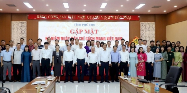 Phú Thọ gặp mặt các cơ quan báo chí nhân kỷ niệm 101 năm Ngày Báo chí cách mạng Việt Nam