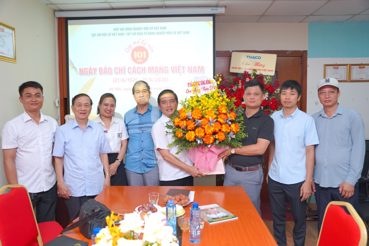 Tri ân nghề báo, tiếp tục đổi mới vì nền nông nghiệp hữu cơ bền vững