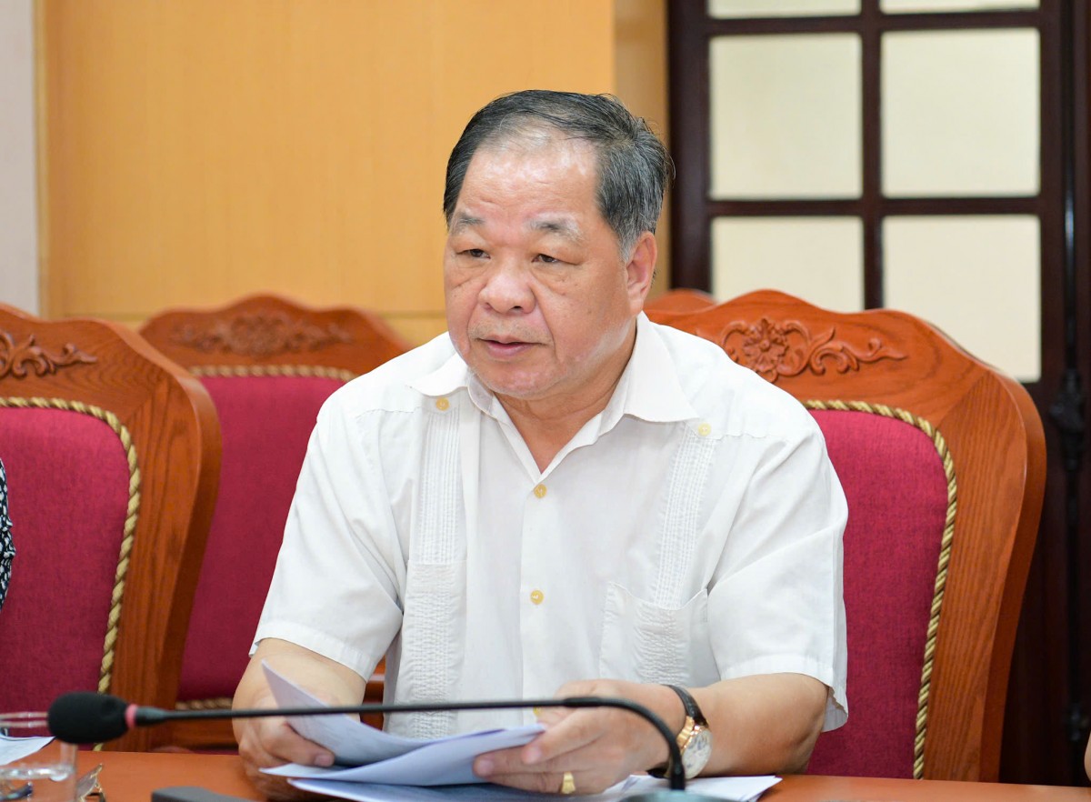 TSKH. Hà Phúc Mịch, Chủ tịch Hiệp hội Nông nghiệp Hữu cơ Việt Nam.