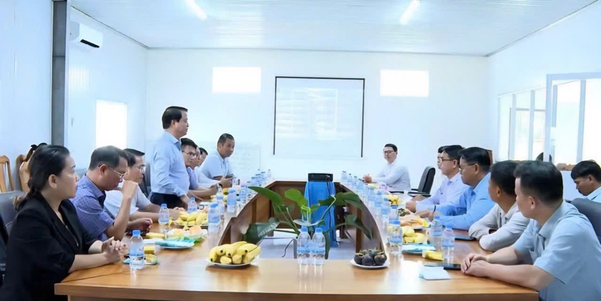 Phó Chủ tịch Thường trực UBND tỉnh Gia Lai làm việc với Công ty Nông nghiệp HAGL - Stung Treng