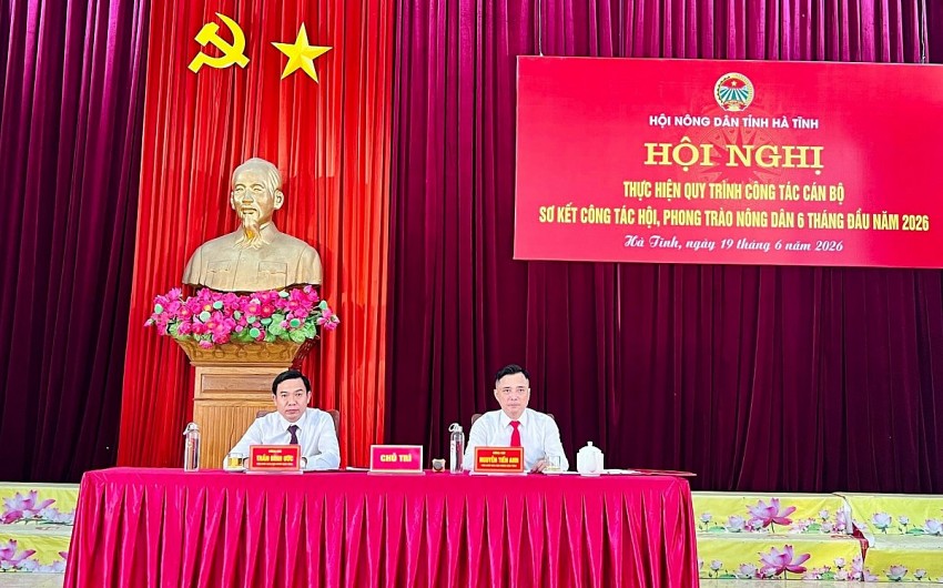 Hà Tĩnh: Hội nông dân sơ kết công tác Hội và phong trào nông dân 6 tháng đầu năm 2026