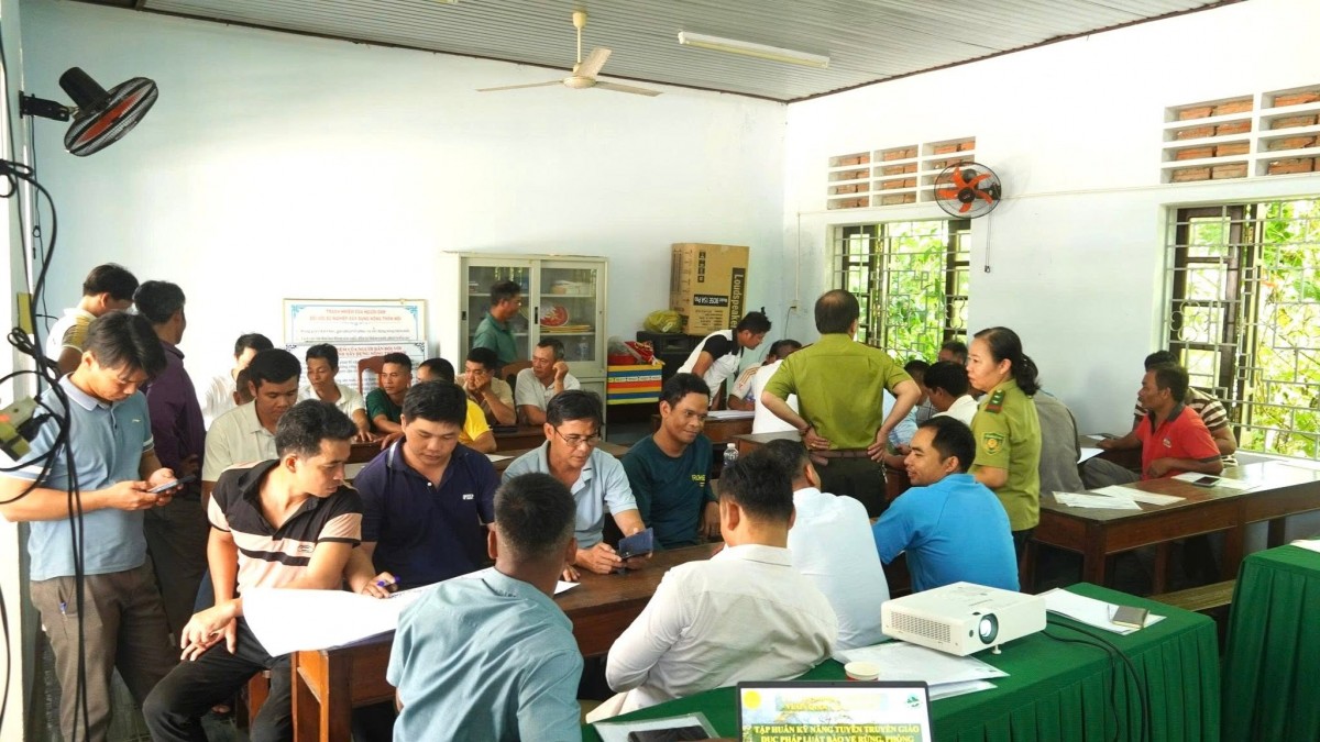 VQG Bạch Mã chung tay bảo vệ màu xanh - Lan tỏa nhận thức cộng đồng thảo luận nhóm