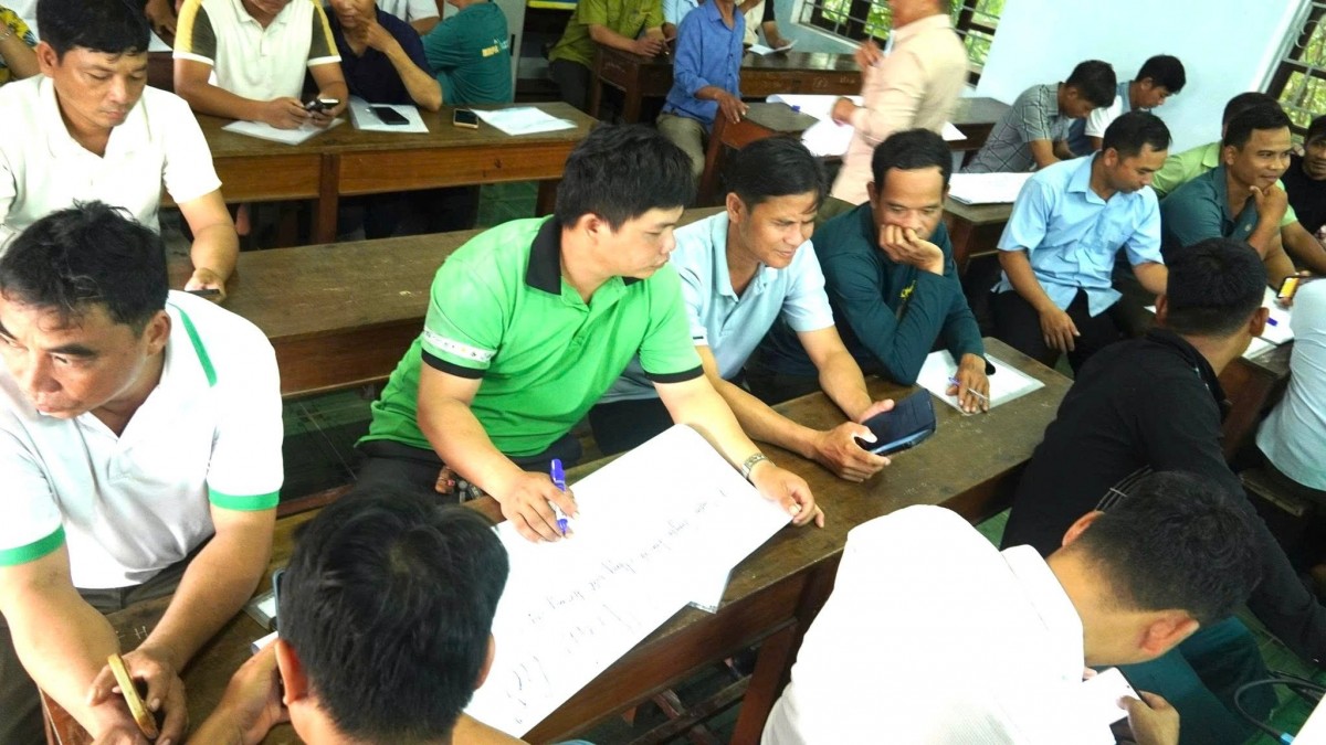 Học viên làm quen với AI để sử dụng...