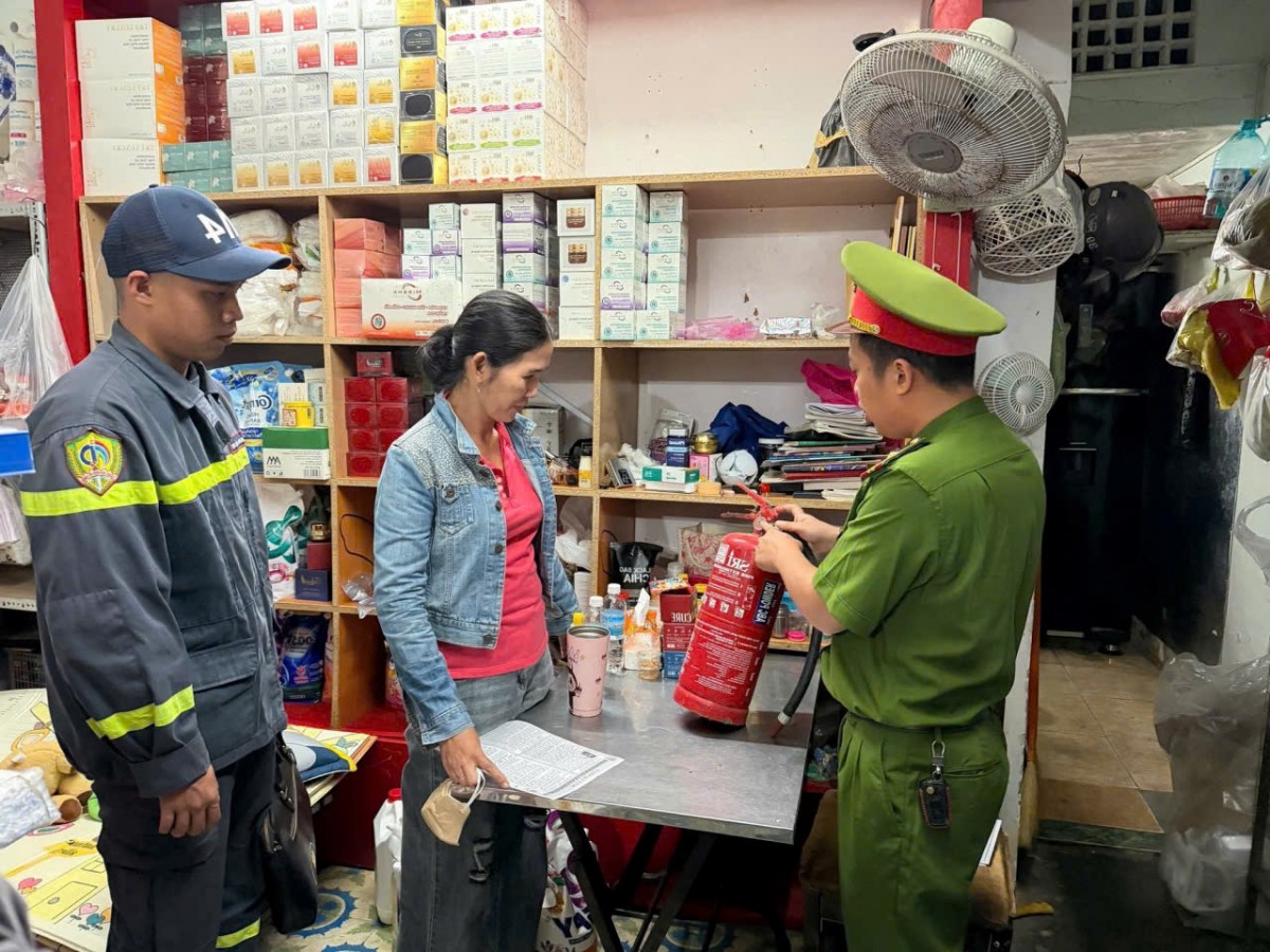 Khánh Hòa: Đảm bảo an ninh, vệ sinh môi trường và phòng cháy chữa cháy ở chợ