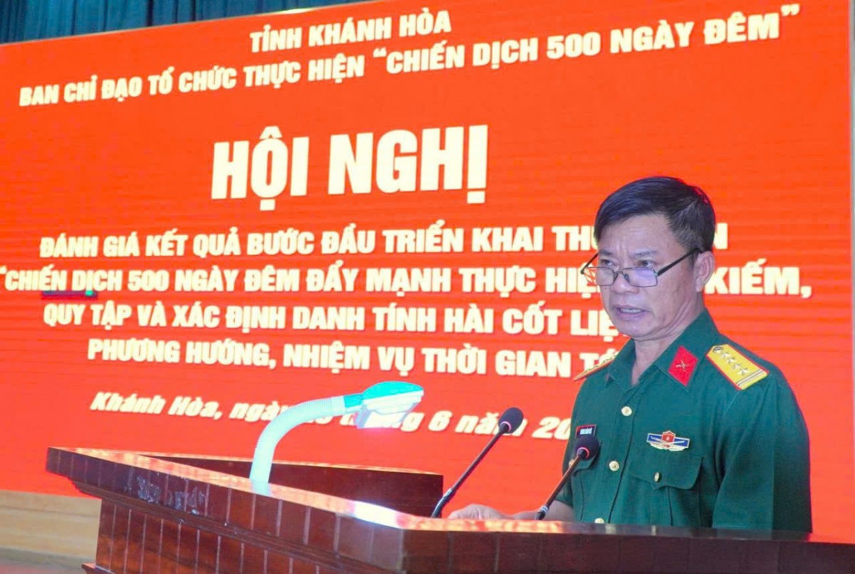Khánh Hòa huy động các nguồn nhân lực thực hiện chiến dịch 500 ngày đêm tìm kiếm liệt sĩ