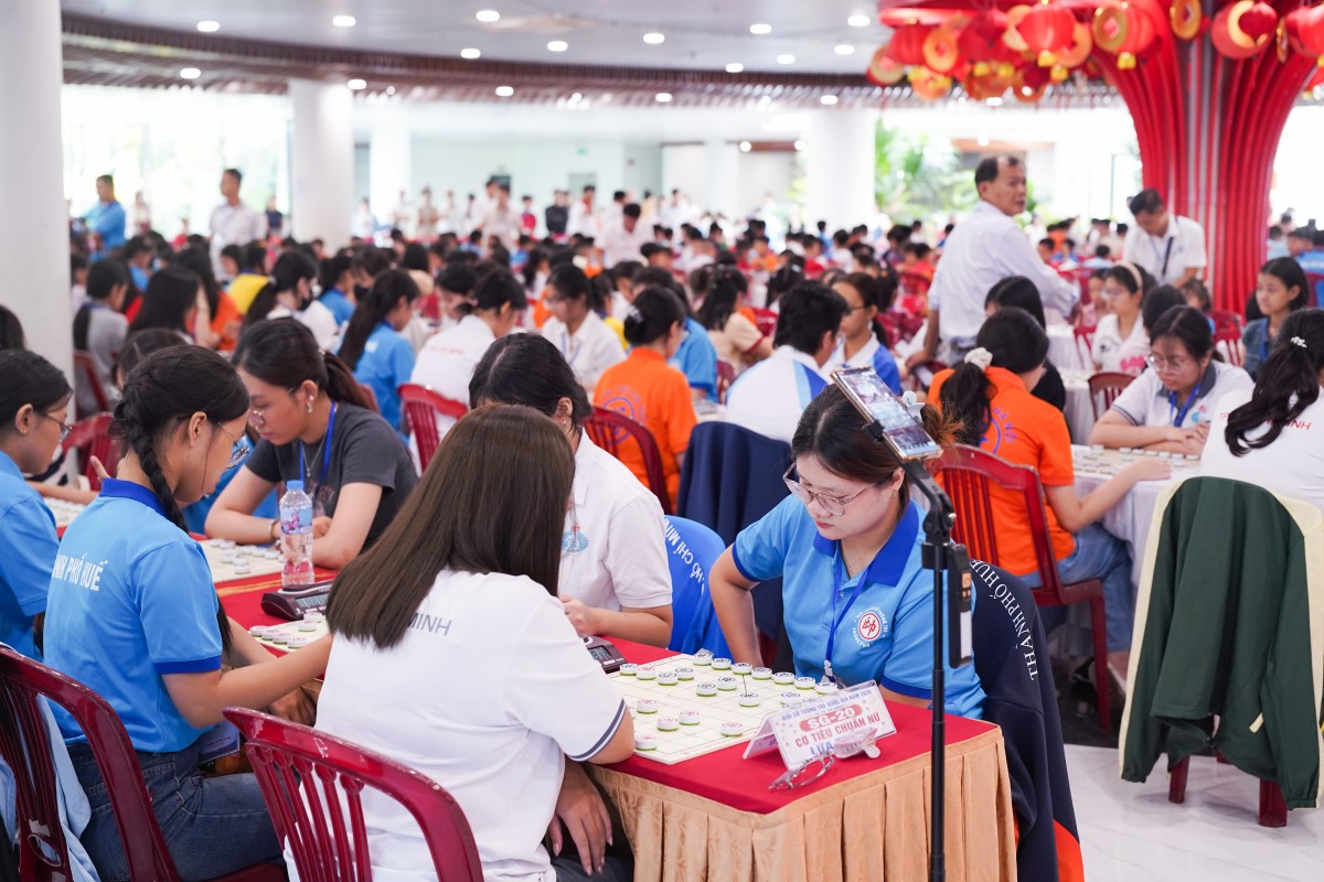 Sôi nổi giải vô địch cờ tướng trẻ quốc gia năm 2026 tại Đà Nẵng