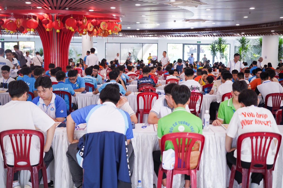 Sôi nổi giải vô địch cờ tướng trẻ quốc gia năm 2026 tại Đà Nẵng Sôi nổi giải vô địch cờ tướng trẻ quốc gia năm 2026 tại Đà Nẵng