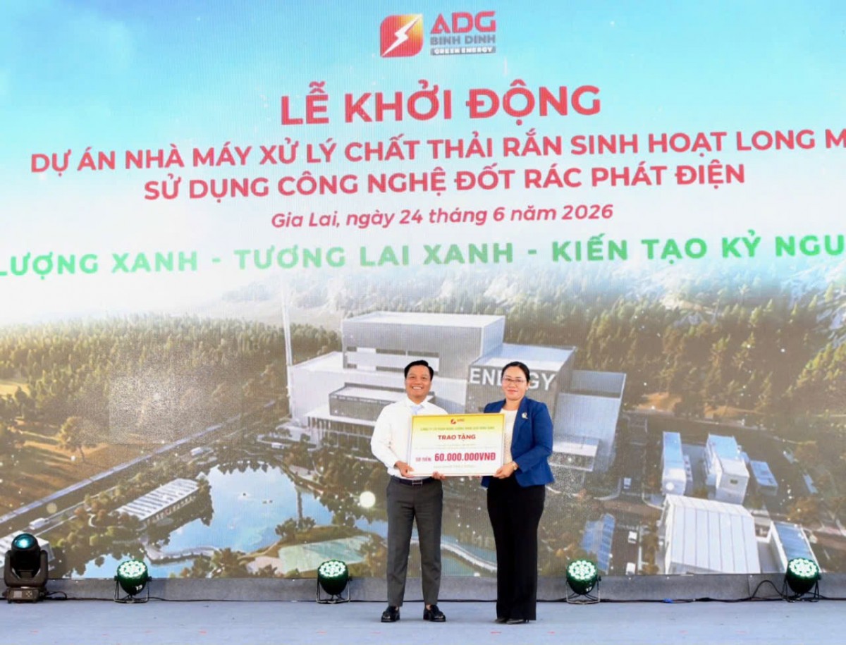 Gia Lai khởi động Nhà máy xử lý chất thải rắn Long Mỹ