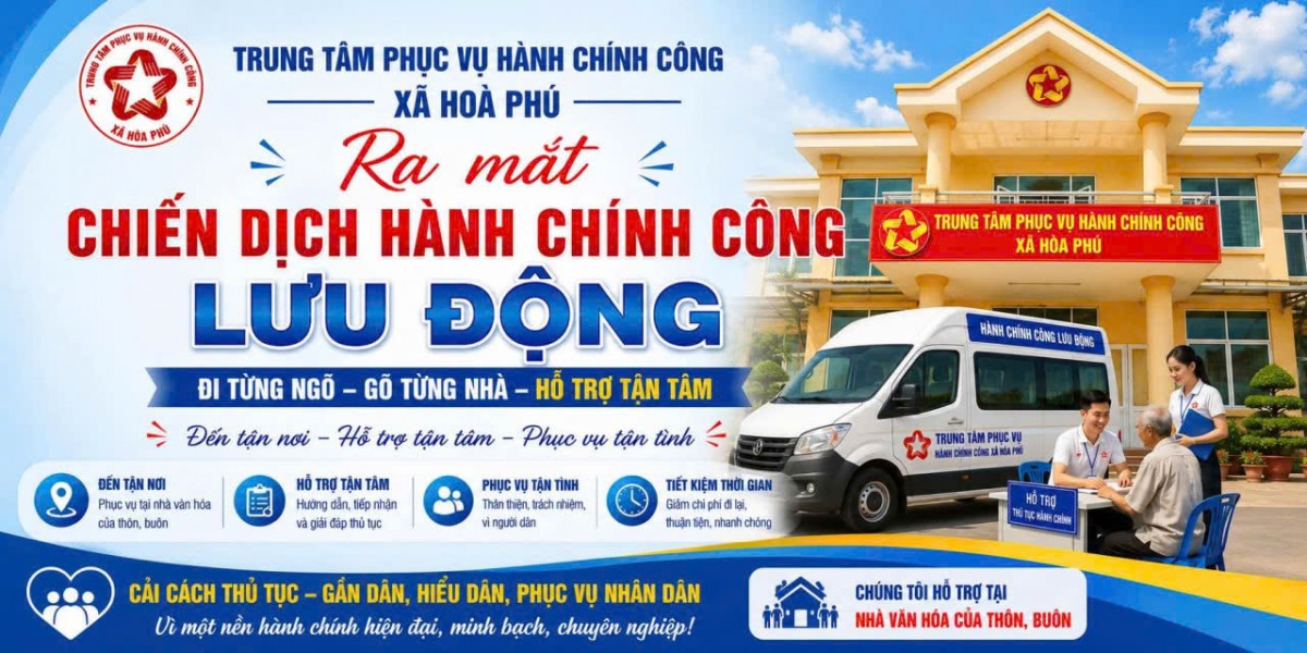 Đắk Lắk: Xã Hòa Phú ra mắt chiến dịch hành chính công lưu động phục vụ người dân tận nơi