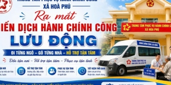 Đắk Lắk: Xã Hòa Phú ra mắt chiến dịch hành chính công lưu động phục vụ người dân tận nơi