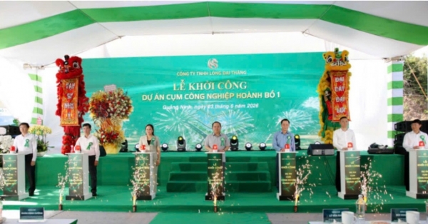 Quảng Ninh: Khởi công Cụm công nghiệp Hoành Bồ 1
