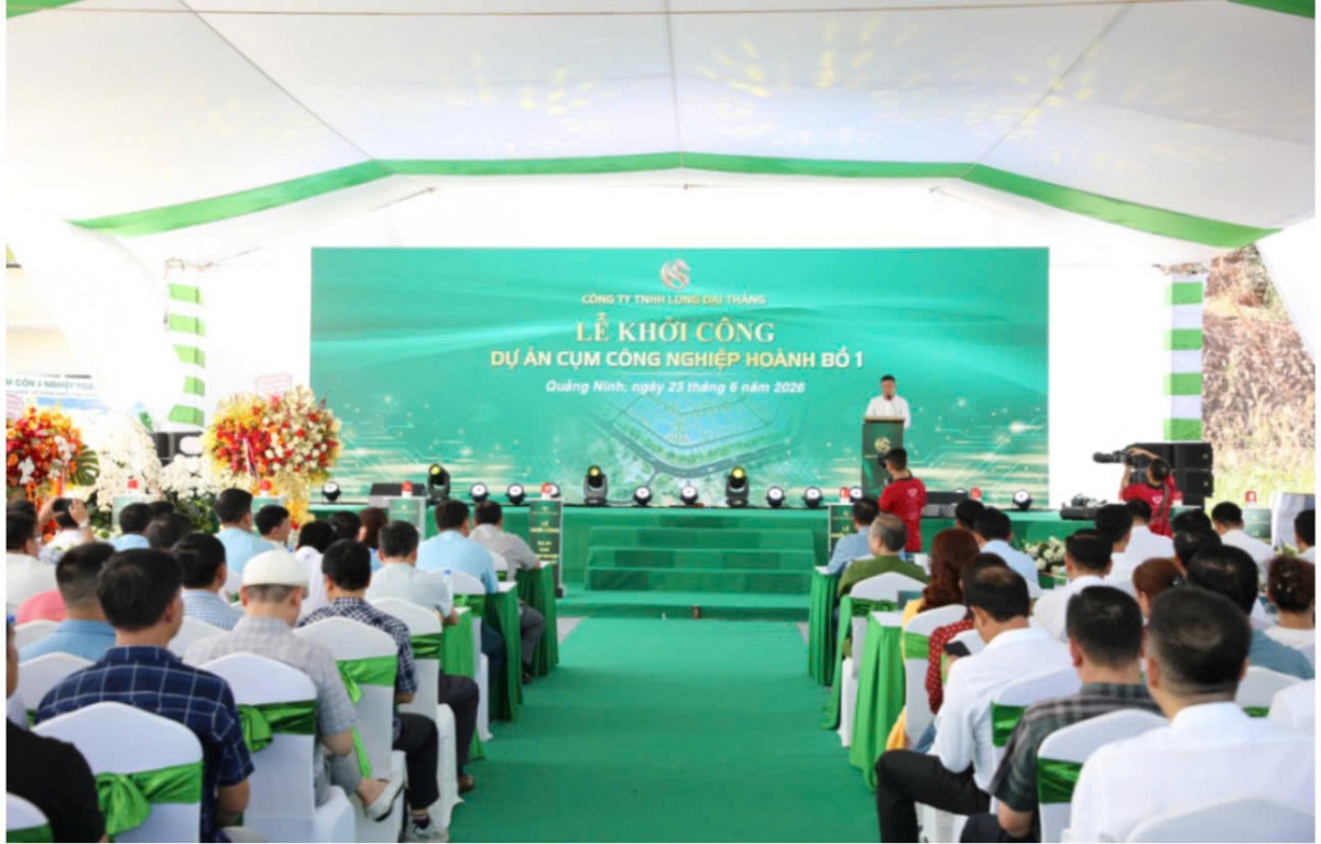 Quang cảnh buổi lễ. Ảnh:(Báo Quảng Ninh)