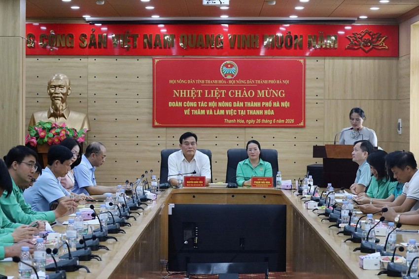 Tăng cường phối hợp phát triển kinh tế nông nghiệp giữa Hà Nội và Thanh Hóa