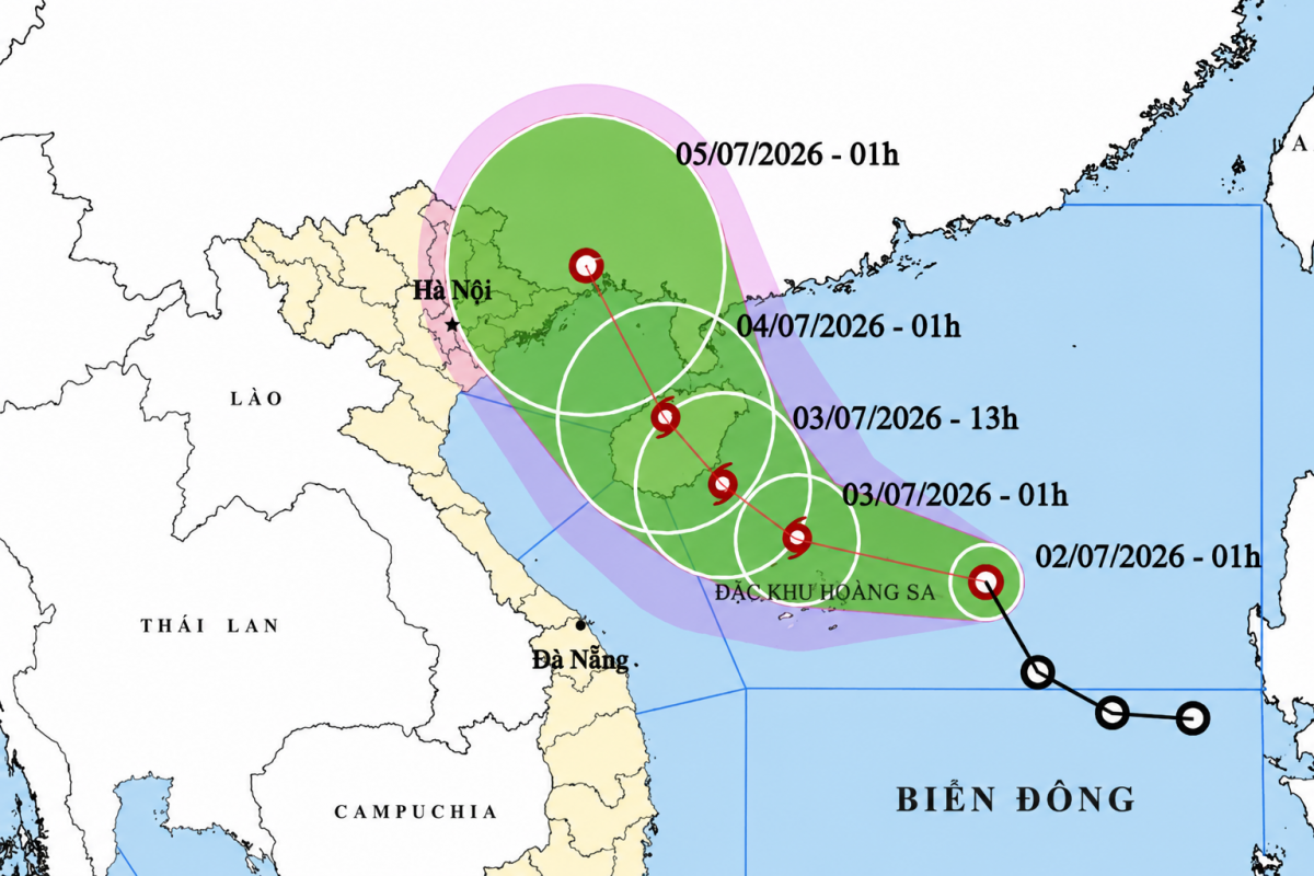 Bão số 1 có khả năng sắp hình thành