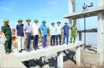 Hưng Yên quyết liệt triển khai các phương án ứng phó bão số 1 tại khu vực ven biển
