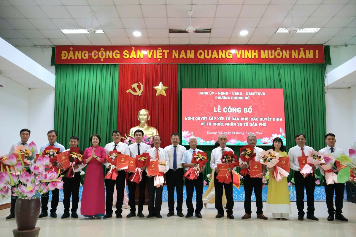 trao Quyết định