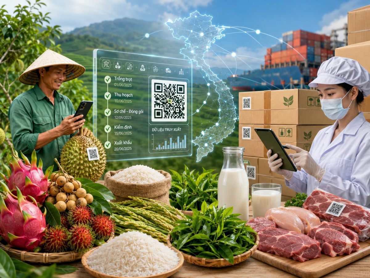 Truy xuất nguồn gốc nông sản: 