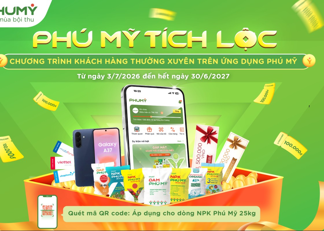 PVFCCo triển khai chương trình khách hàng thân thiết "Phú Mỹ Tích Lộc"