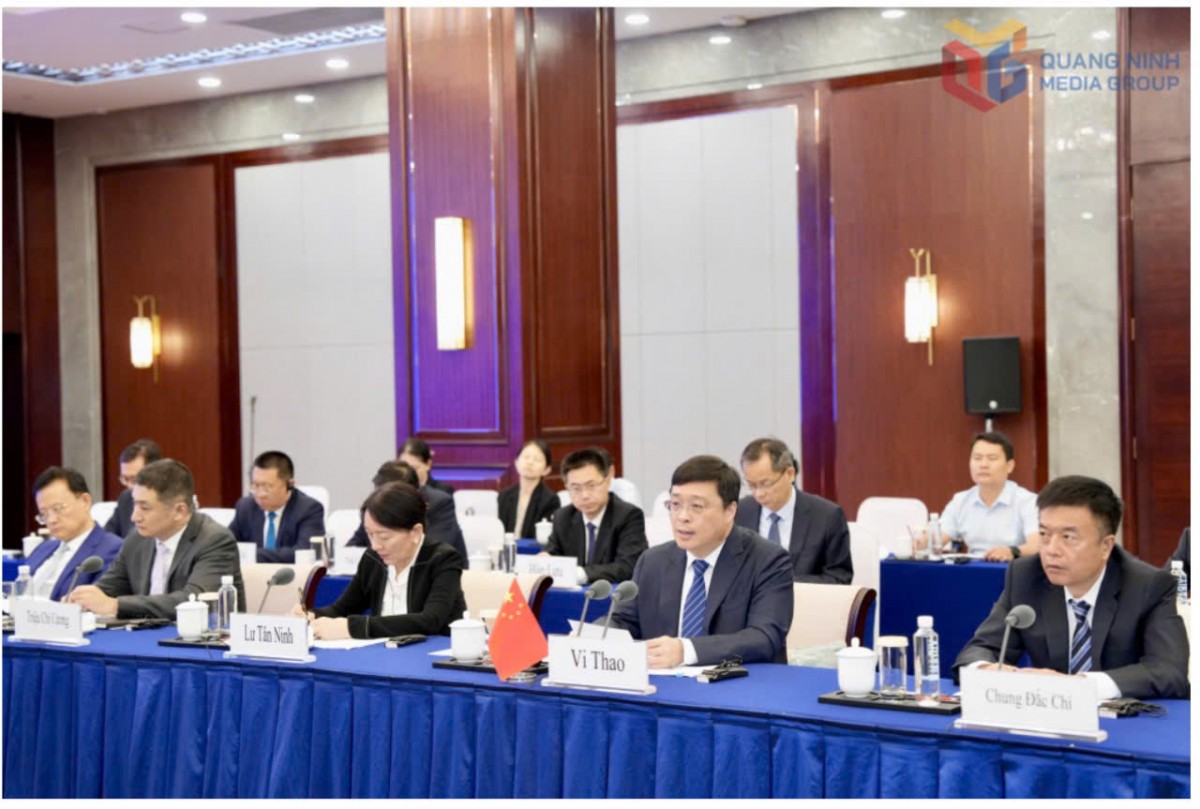 Chủ tịch Chính quyền nhân dân Khu tự trị dân tộc Choang Quảng Tây khẳng định, Quảng Ninh luôn là địa phương đối tác quan trọng với Quảng Tây. Ảnh: QMG