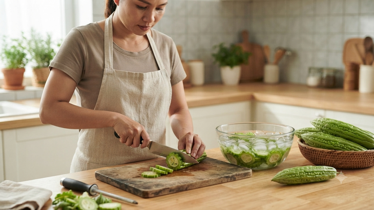 Cách đơn giản giúp giảm vị đắng khi ăn mướp đắng