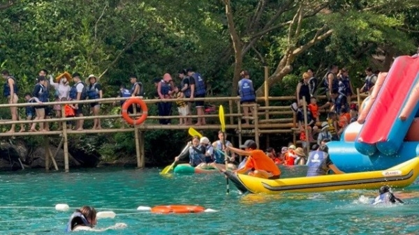 VQG Phong Nha - Kẻ Bàng đón hơn 580 nghìn lượt khách trong 6 tháng đầu năm 2026