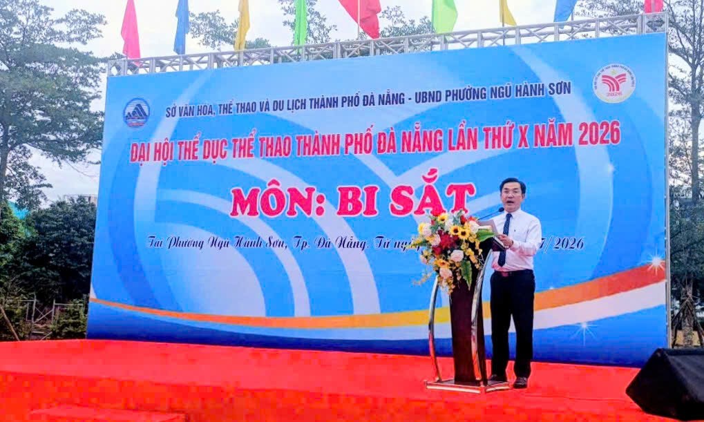 Đà Nẵng: Khai mạc Giải Bi sắt Đại hội Thể dục thể thao thành phố lần thứ X, năm 2026
