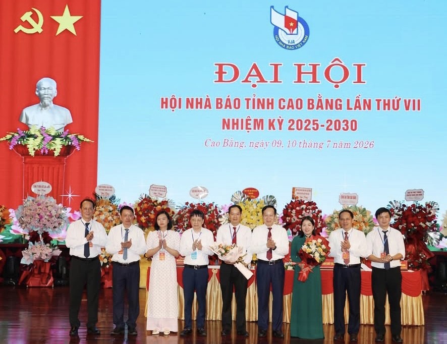 Đại hội Hội Nhà báo tỉnh Cao Bằng lần thứ VII, nhiệm kỳ 2025 - 2030