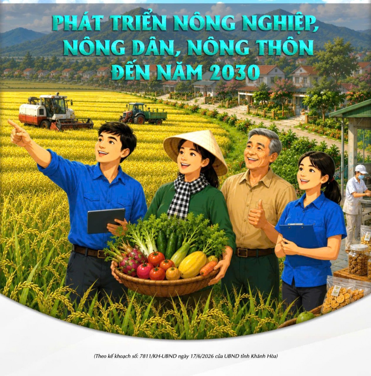 Khánh Hòa hướng tới phát triển nông nghiệp, nông dân, nông thôn bền vững đến năm 2030