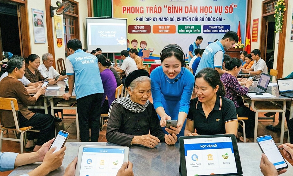 Bắc Ninh: Đột phá chiến lược từ phong trào “Bình dân học vụ số”