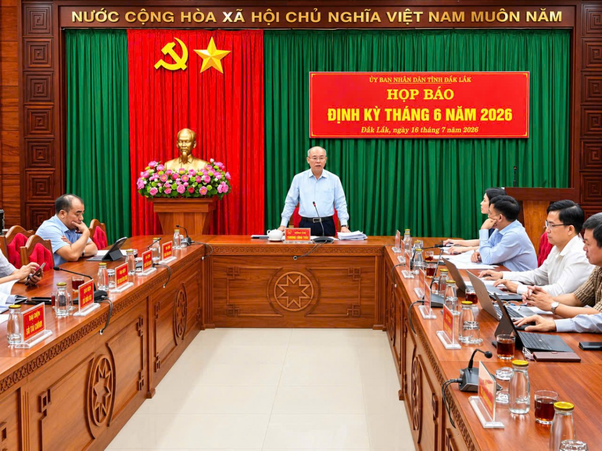 Đắk Lắk: 6 tháng đầu năm 2026, nông nghiệp giữ vững vai trò bệ đỡ của nền kinh tế tỉnh