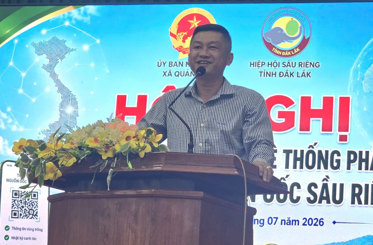 Đắk Lắk triển khai hệ thống truy xuất nguồn gốc sầu riêng, nâng cao giá trị ngành hàng