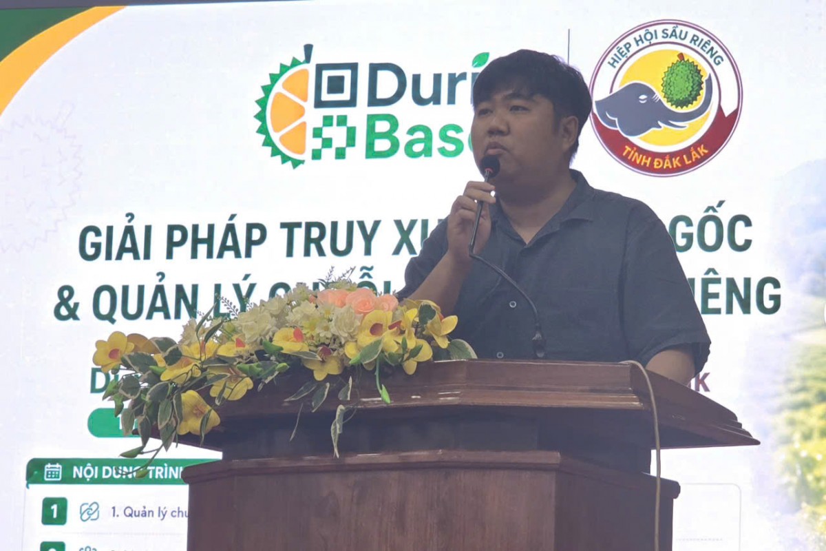 Đắk Lắk triển khai hệ thống truy xuất nguồn gốc sầu riêng, nâng cao giá trị ngành hàng