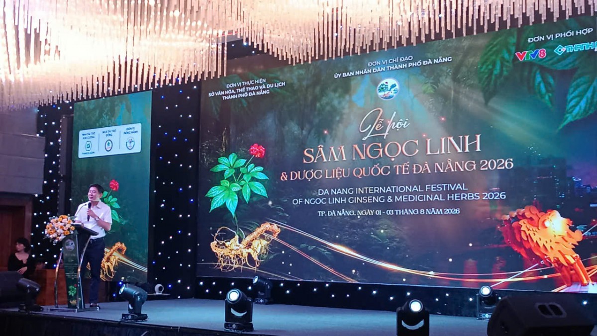 Đà Nẵng đăng cai Lễ hội Sâm Ngọc Linh và Dược liệu quốc tế 2026