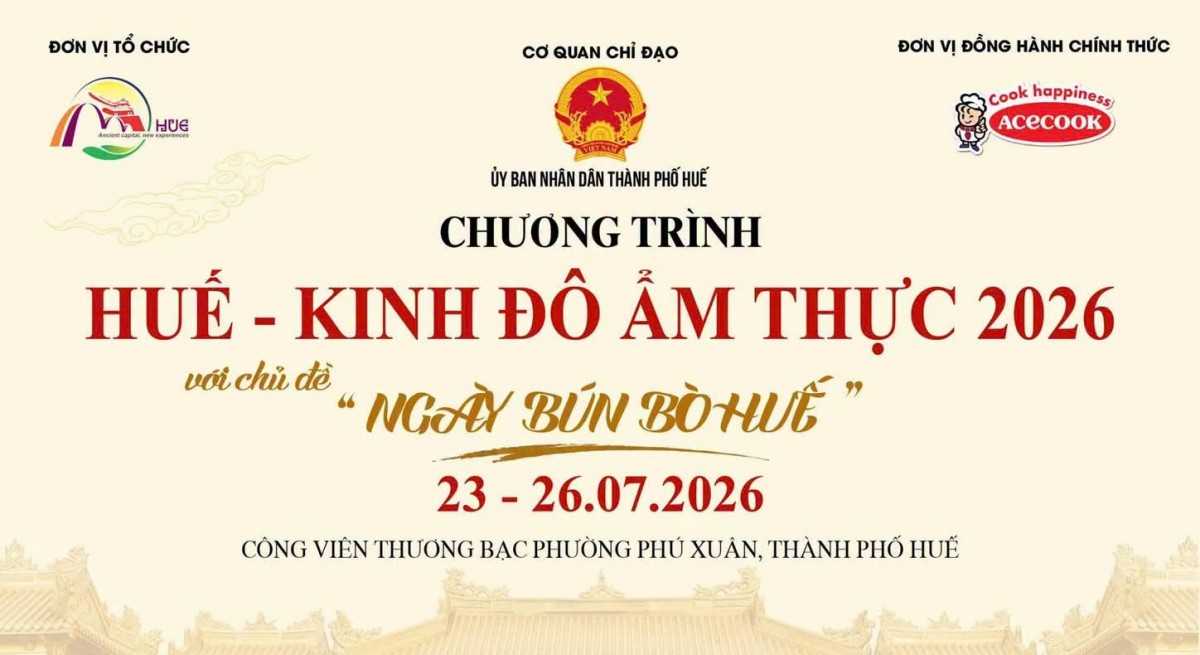 Huế - Kinh đô Ẩm thực 2026