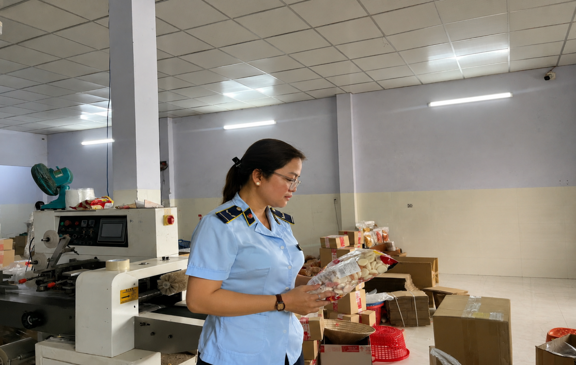Đồng Tháp phát hiện 360 kg bánh, kẹo không rõ nguồn gốc, buộc tiêu hủy toàn bộ