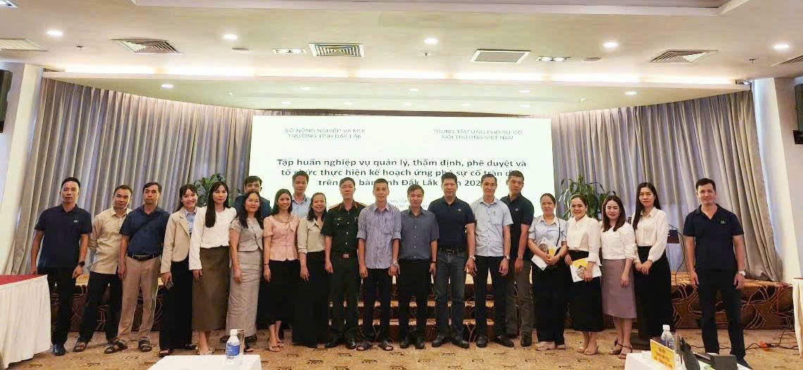 Đắk Lắk tăng cường năng lực phòng ngừa, ứng phó sự cố môi trường và tràn dầu trên địa bàn
