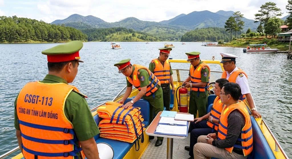 Siết chặt quản lý, bảo đảm an toàn giao thông đường thủy và hoạt động du lịch