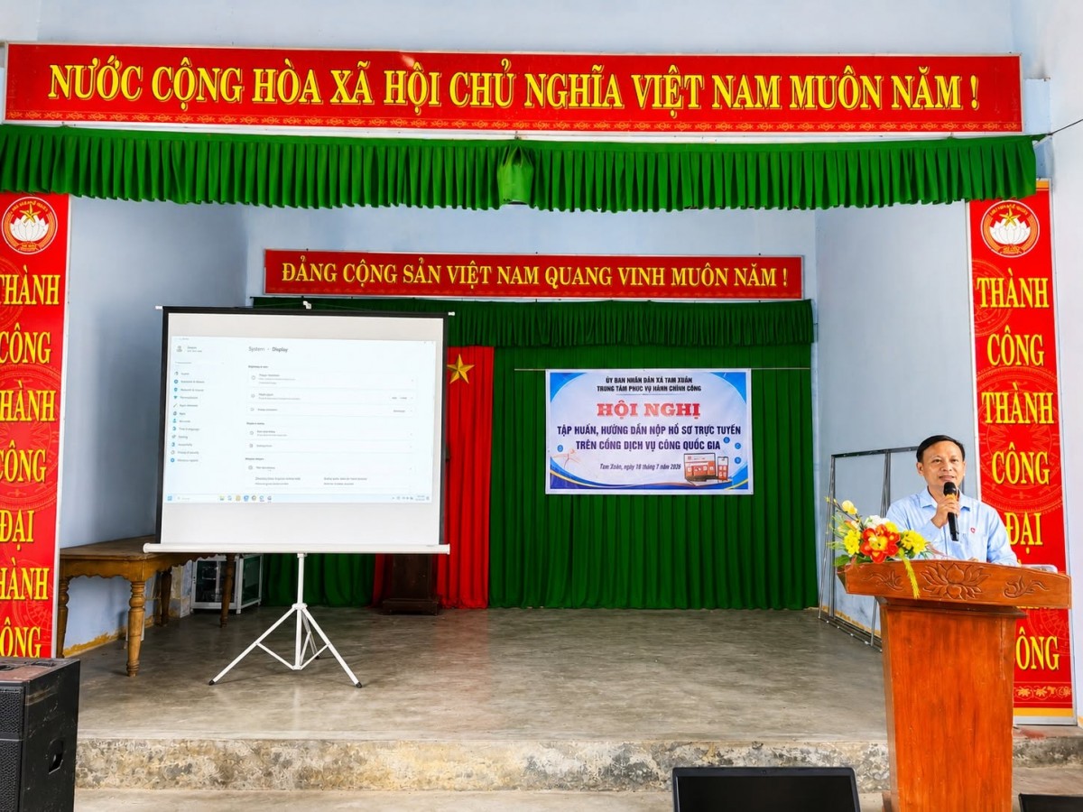 Tam Xuân nỗ lực đổi mới, nâng cao hiệu quả quản lý và thúc đẩy phát triển toàn diện địa phương.