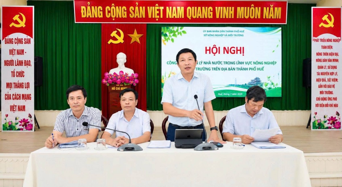 Giám đốc Sở Nông nghiệp và Môi trường