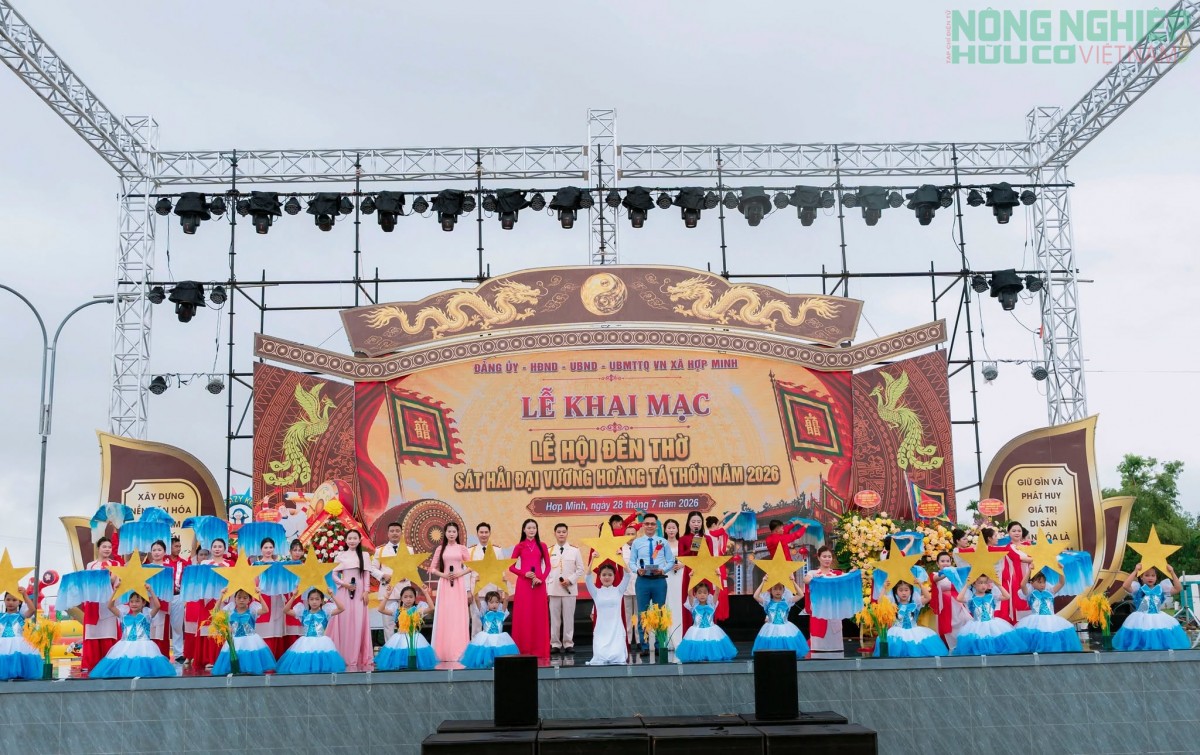 Khai mạc Lễ hội Đền thờ Sát Hải Đại vương Hoàng Tá Thốn năm 2026