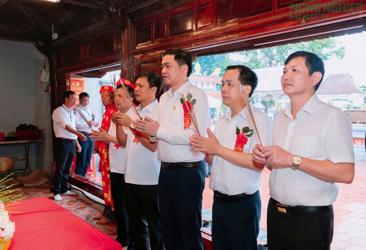 Khai mạc Lễ hội Đền thờ Sát Hải Đại vương Hoàng Tá Thốn năm 2026