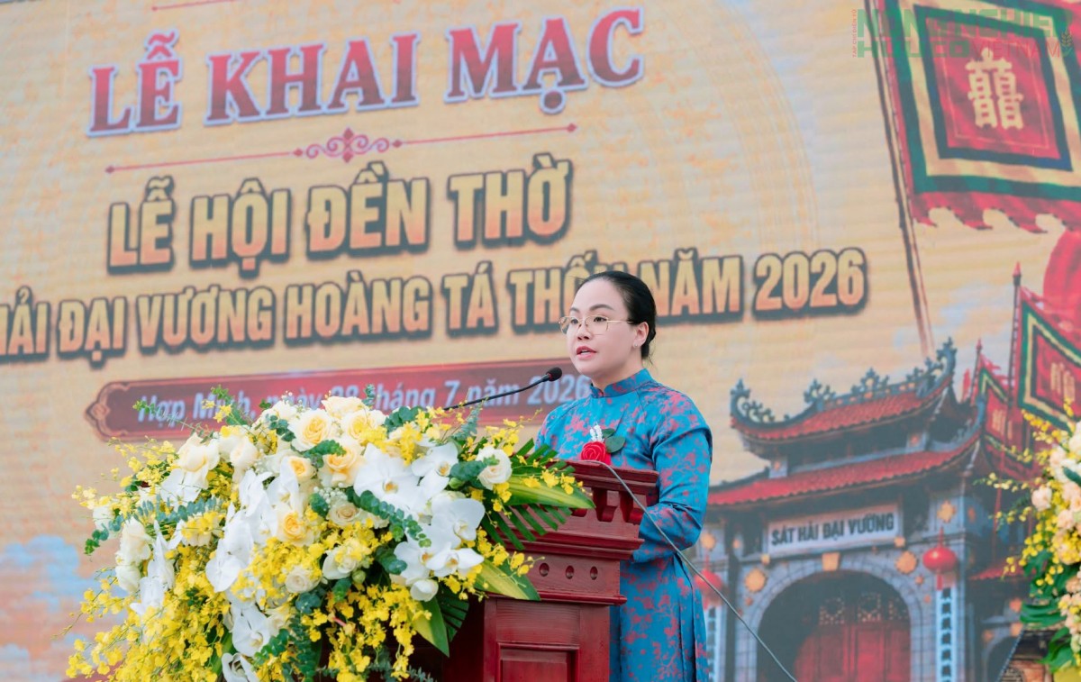 Khai mạc Lễ hội Đền thờ Sát Hải Đại vương Hoàng Tá Thốn năm 2026